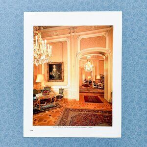 Hotel Imperial Vienna Ad – Rococo Maximalist Vintage Print
